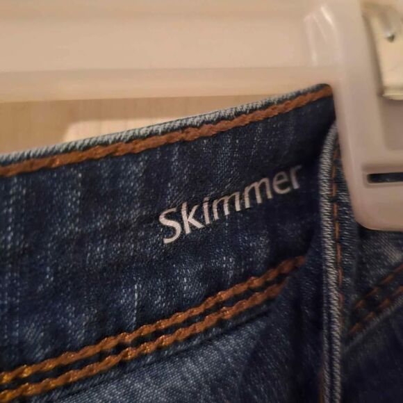 Gloria Vanderbilt Skinnies Skimmer Size 10 jeans capri clamdiggers - Picture 4 of 4
